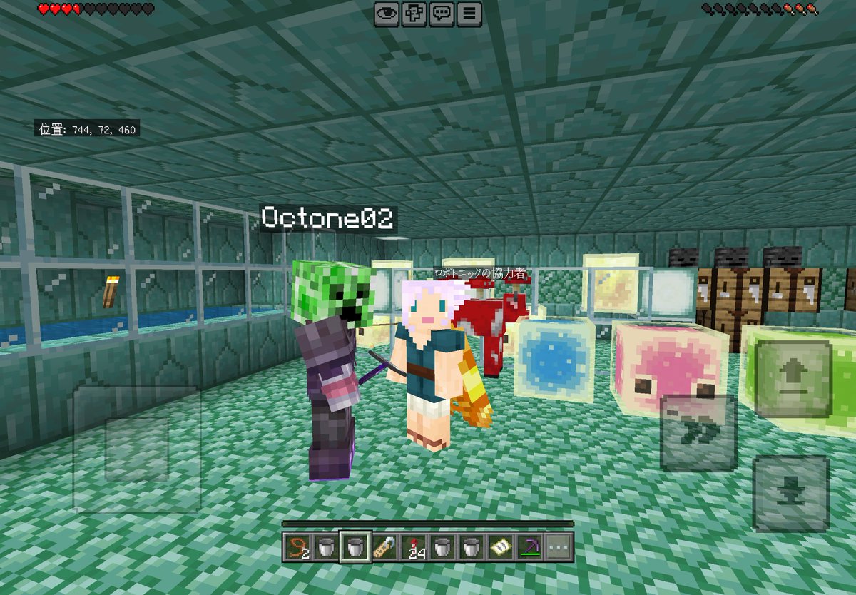 wato_Sherlock's tweet photo. わんこサッカー
　
サルファ大好きなん
#Minecraft #マインクラフト https://t.co/yRxAVYj7xJ