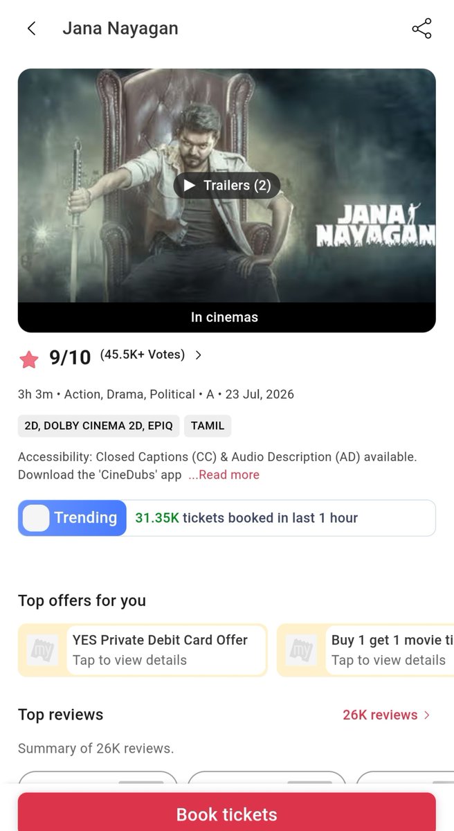 ThalapathyoG's tweet photo. #JanaNayan 31:36
#Jananeta 2:45          = 37k🥵🥵🥶🥶
#Jananayakutu 2:8 https://t.co/B9XJ1E06qQ