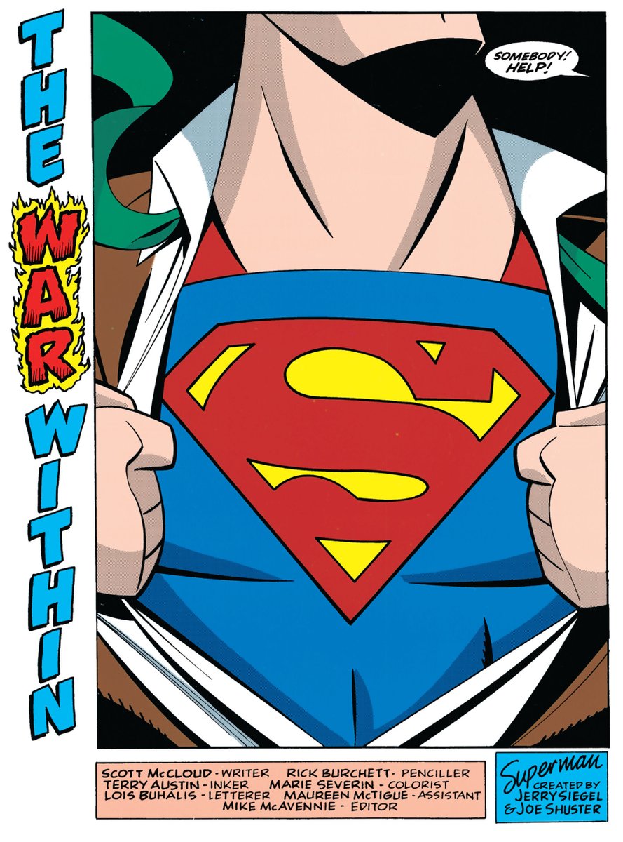 worldsfinest's tweet photo. Superman Adventures #11 hit shelves this month (on July 2) in 1997 from DC Comics! Kicking off the excellent "The War Within" two-parter, Lois Lane discovers Superman's recent lackluster heroic efforts are due to the hero being infected with a lethal virus! #SupermanTAS #Superman https://t.co/4HWWVBohdb