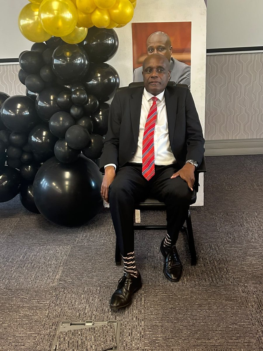 IamMzilikazi's tweet photo. Johannesburg Director of Public Prosecution (DPP), Advocate Andrew Chauke, was back at work today after he was on suspension for more than 12 months following accusations that were levelled against him by former @NPA_Prosecutes boss, Advocate Shamila Batohi.
Chauke was cleared by #NkabindeInquiry which concluded that he was fit and proper. 
President Cyril Ramaphosa sent Chauke a letter this week informing him that he was cleared. 
“Having carefully considered the report of the panel and its findings in respect of all allegations contained in the Terms of Reference, I am satisfied that the allegations against you have not been substantiated by the evidence presented before the enquiry.” The president wrote.