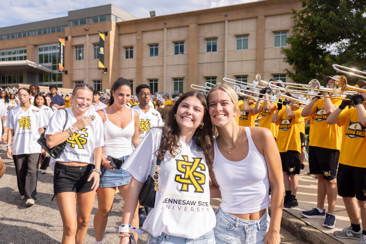 kennesawstate's tweet photo. The countdown to the fall semester is on, Owls! One month left to go! https://t.co/0z0rTditqv