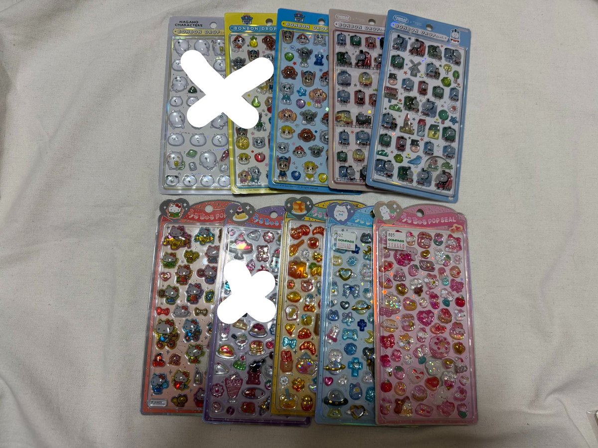 _ishin_01's tweet photo. 【買取・交換】
シール ボンボンドロップ ボンドロ プチドロ 立体 オリジナル たまごっち ちいかわ お茶犬 ノンタン しずくちゃん

譲):画像1~3枚目

求):定価+梱包費(50円)+送料
1枚目は、2.3枚目から各1点以上
（ぷくぷくシール含む方優先）

ご気軽にお声がけください！

郵送📮 https://t.co/l3Tglxh98j
