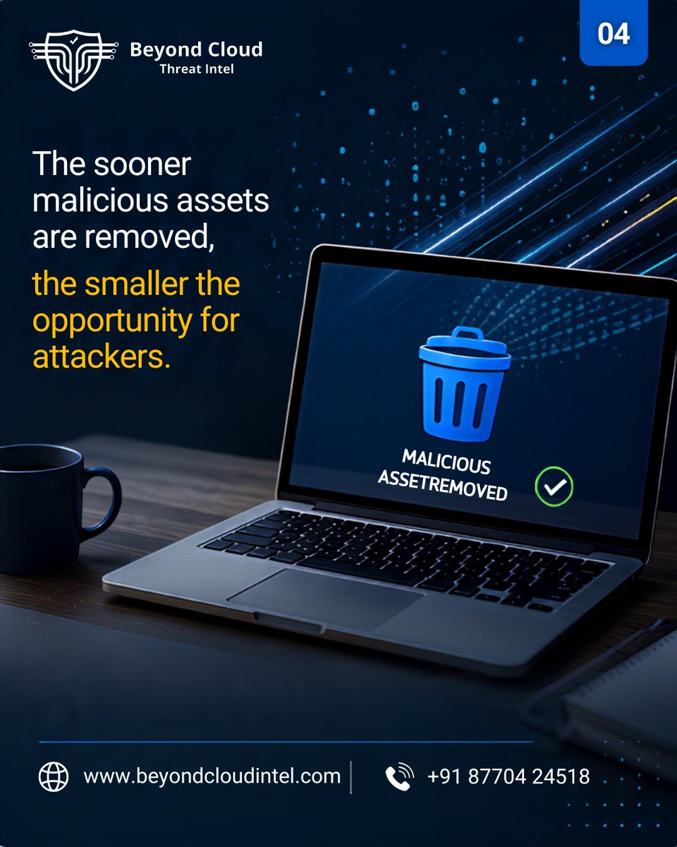 seo_beyondcloud's tweet photo. 4 reasons every hour matters after a malicious asset goes live.

Detection is important.

Fast response reduces exposure, protects customers, and limits brand damage.

🌐 https://t.co/IYcxrhvbuN
...
#CyberSecurity #ThreatResponse #ThreatIntelligence #BrandProtection #BeyondCloud https://t.co/Uhyu3VxxDr
