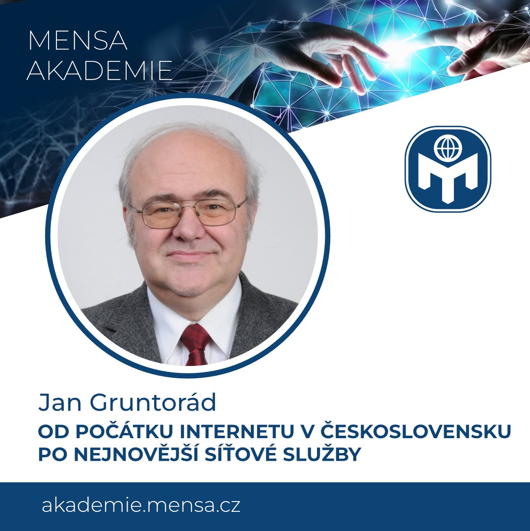 mensacesko's tweet photo. ⚡ Velká blesková expedice
🌐 Od počátku internetu v Československu po nejnovější síťové služby
🎶 Od prvních tónů až na pódium
📷 Negativy z popelnice
První čtyři přednášky ukazují, jak pestrá bude letošní Mensa Akademie.
📅 12. 9. 2026 | Praha
🎟️ https://t.co/qrc5GuLtvV https://t.co/QwplTwvLE3