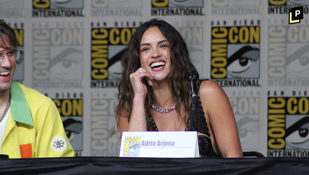 PCulturalist's tweet photo. Adam Wingard isn't interested in playing it safe. #Onslaught embraces the weird with unhinged action, unforgettable performances, and a wildly original vision that feels unlike anything else coming this year.

Our full SDCC panel coverage with Adria Arjona, Dan Stevens, Rebecca Hall & Drew Starkey is live. #SDCC #SDCC2026

https://t.co/VV2AWDqGNT