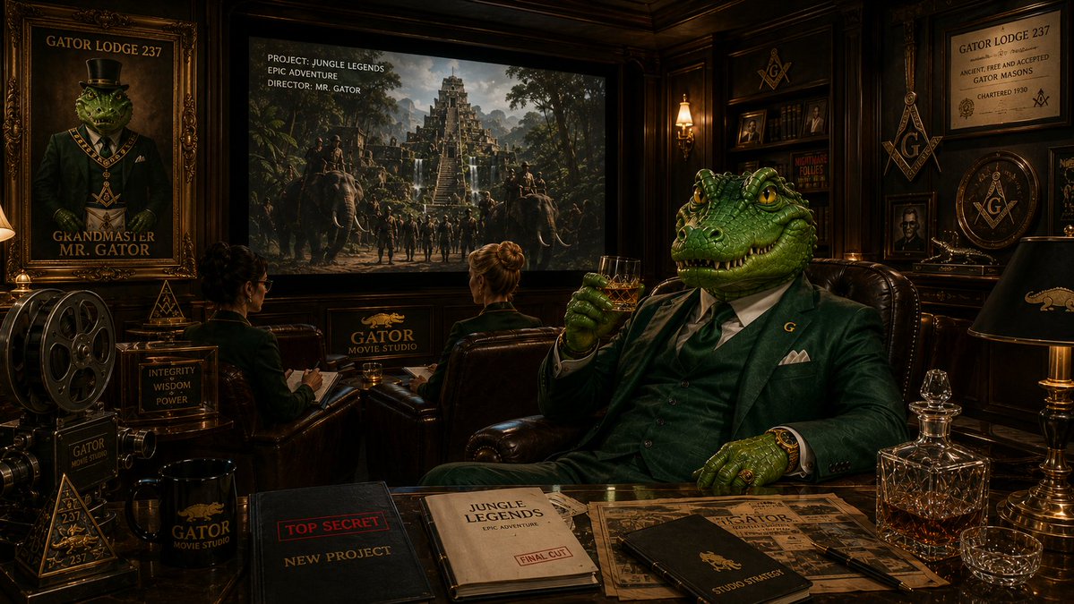 MichaelMHuck's tweet photo. Mr. Gator in his office with new projects!
https://t.co/P67RB79qeT https://t.co/MznpdIuWd4