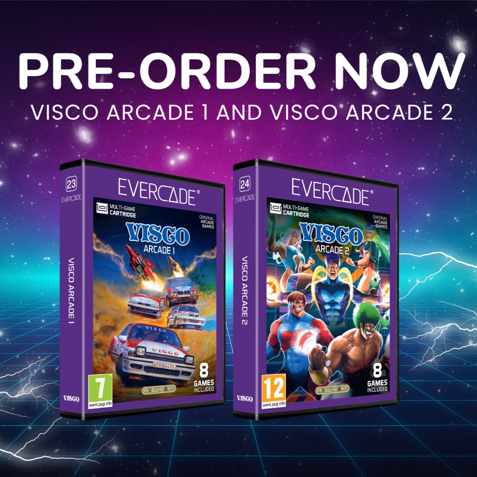 FunStockGames's tweet photo. Pre-order Visco Arcade 1 and Visco Arcade 2 now! 😍 

UK: https://t.co/zn1D13JuBH
EU: https://t.co/vtqS1Zy9M1 
USA: https://t.co/cyRbGsk0TT https://t.co/L8NetuL0NQ