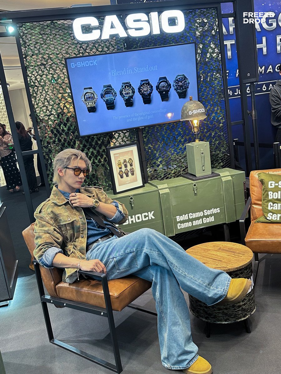 Freezedroplabel's tweet photo. THNAK YOU  “G-SHOCK BOLD CAMO SERIES CAMO AND GOLD”

Thank you everyone for coming out to see BOSSCKM . 🙏🏻

GSHOCK X BOSSCKM
#GSHOCKTH 
#CASIOCMG 
#GSHOCK 
#FreezeDrop
#bossckm #bosschaikamon https://t.co/dcdLeJGR18