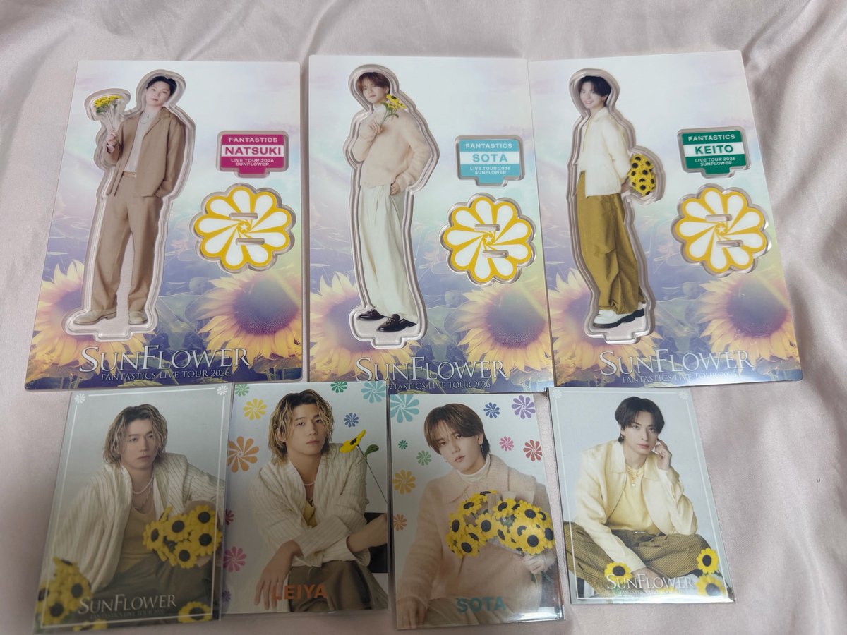 ldh___yu_'s tweet photo. FANTASTICS SUNFLOWER フォトカ アクスタ 交換

〖求〗八木勇征 アクスタ フォトカ(枠あり)

〖譲〗 瀬口黎弥 堀夏喜 中島颯太 木村慧人

7/25有明にて手渡し希望です🌟
まとめての場合のみ買取も🙆🏻‍♀️ https://t.co/a5Es4AQJuM