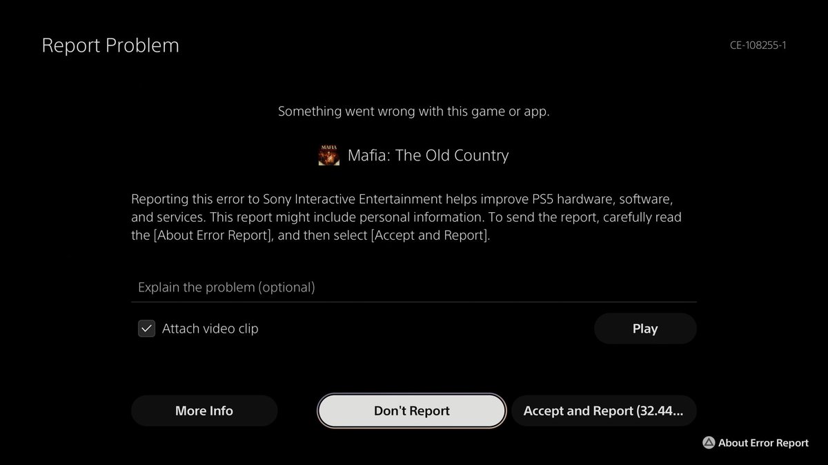 ICEMAN595's tweet photo. While @PlayStation is fixing shit, maybe they can fix this CE-108255-1 crap too. Bought both games recently and can’t play them because they keep crashing. https://t.co/5DAKER1ClO