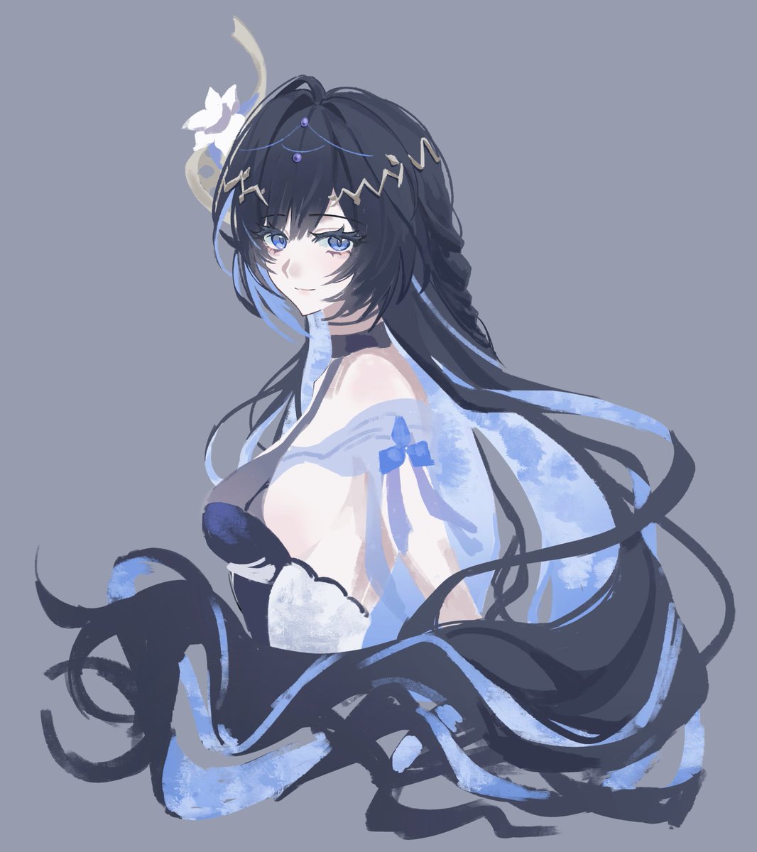 TsukimiriAoi's tweet photo. 这次尝试了不同的绘画方式
#punishinggrayraven https://t.co/NcgphX1bgy