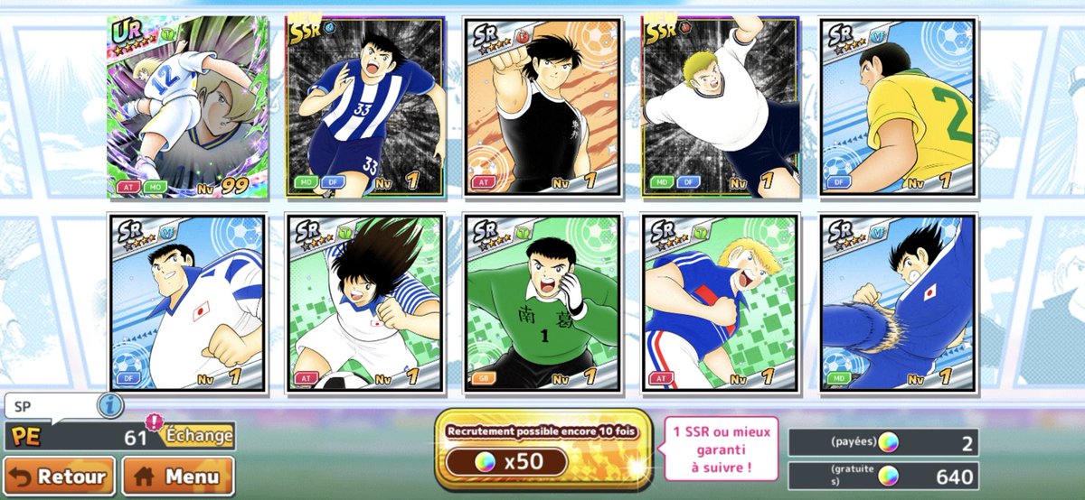 mike_brc's tweet photo. 1 multi de nameck !! Donne le ken sur l'autre et c'est multi braquage!! Elle aurait fait plaisir à @Atchoupi!! @solidbejito! Votre retour fait plaisir. #captaintsubasadreamteam https://t.co/Y2cyYsorHZ