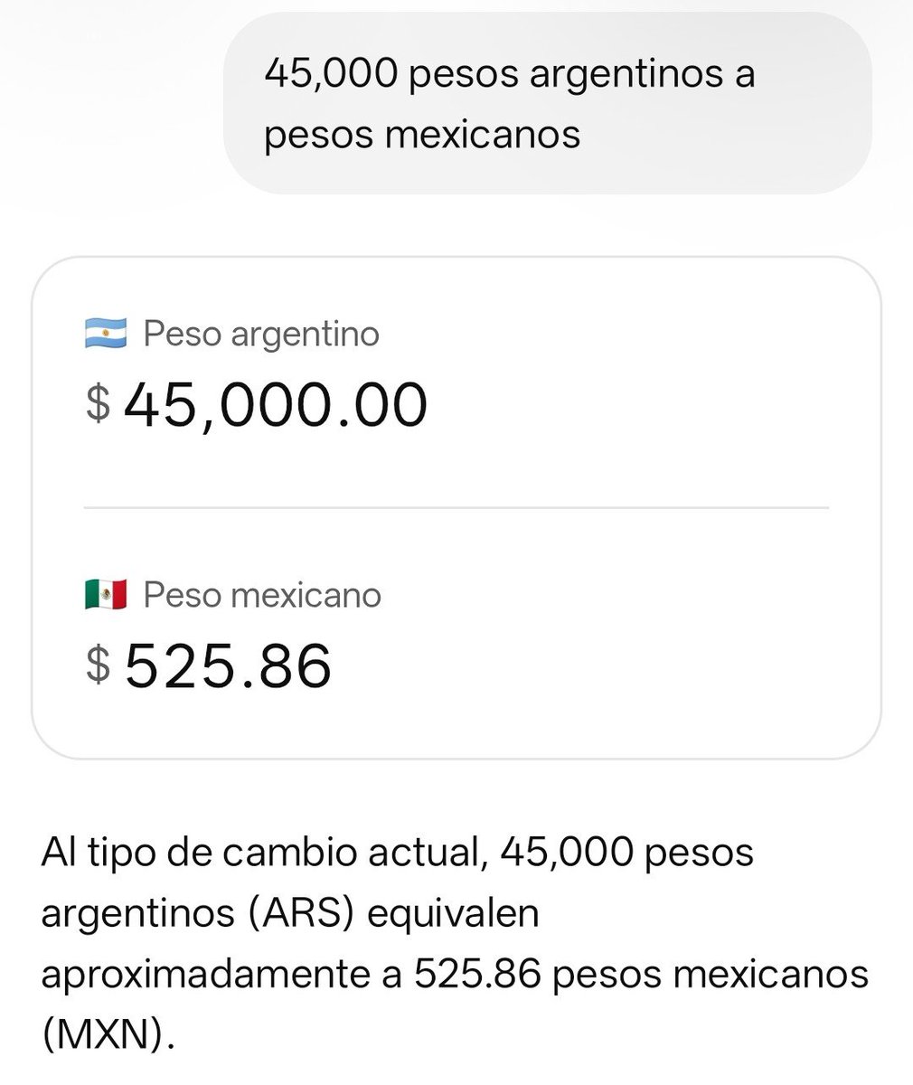 HectOrtizG's tweet photo. @CapitanCalzon77 Dijo el Ferras, no hay pedo lo pago! Menos de un día de trabajo (si sabrá el Argentino promedio que es eso) https://t.co/mL6p6ZpHf2