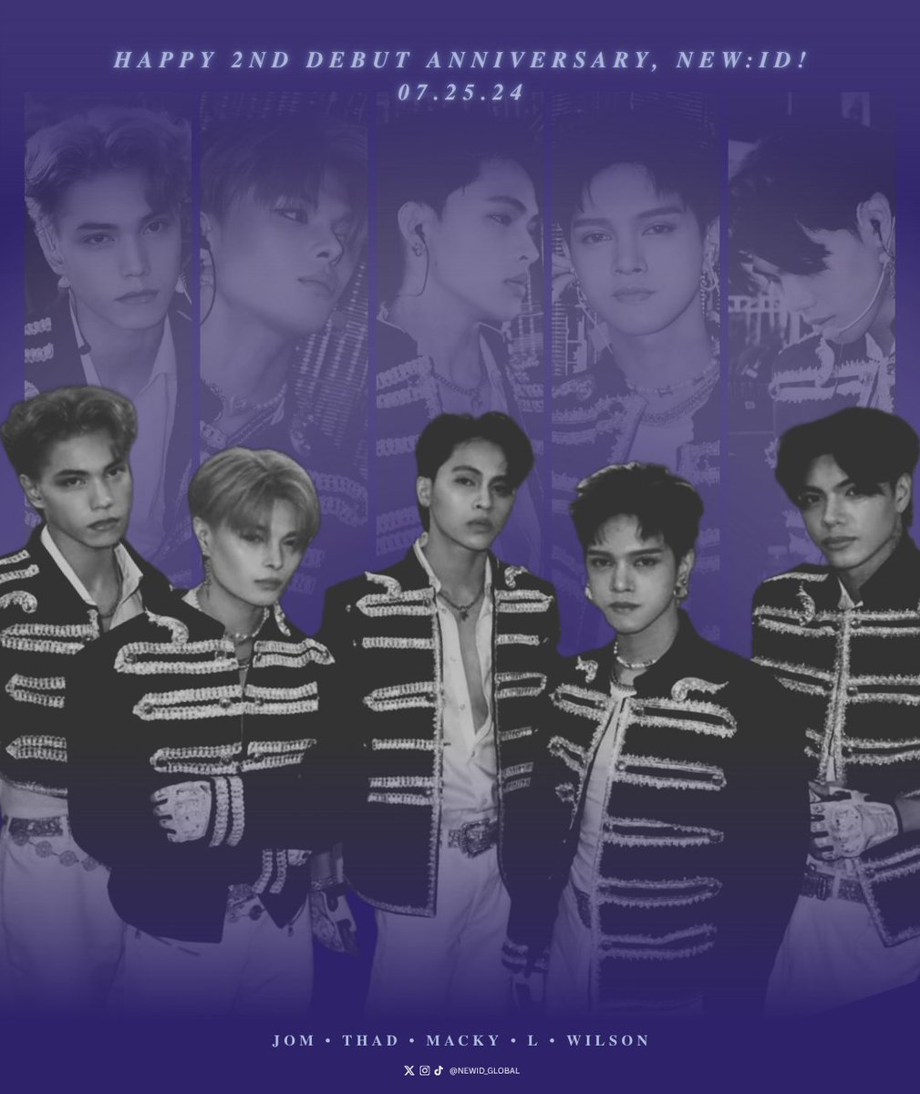dayonee_global's tweet photo. [🌟] 2ND YEAR WITH NEWID ✨

Happy 2nd Debut Anniversary, New:ID! From your first day until today, NewDAYs have been here cheering you on. Thank you for the music, memories, and moments we will always treasure. We love you, New:ID! 💙

#NEWID2ndAnniv #New_ID https://t.co/I5p0qcjstP