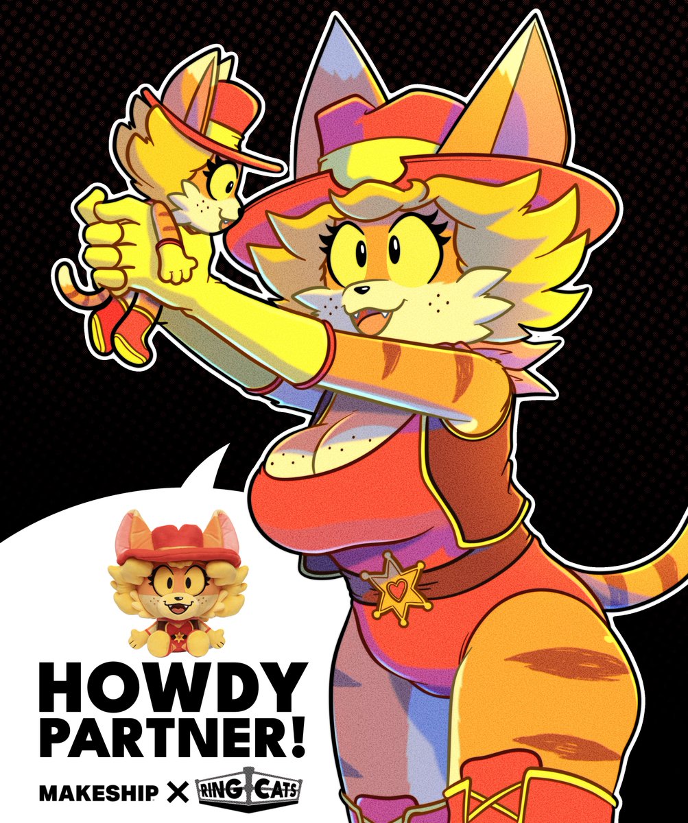 RoboticSteve's tweet photo. HOWDY PARTNER!

Crimson is now at Makeship! ♥️
Grab a plush, then come right back and give a hearty Yee-Haw!

https://t.co/ULhCldbtpl https://t.co/FkE4g227dG