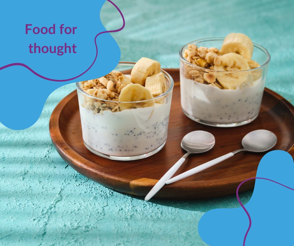 caringonorg's tweet photo. "Yogurt Parfait with Banana, Peanut Butter, and Corn Flakes: This parfait not only works well with many different diet types...Be sure to leave out the corn flakes if you’re experiencing difficulties swallowing."

View the recipe here: https://t.co/mxeEXUSmhD https://t.co/kHICisd2KK