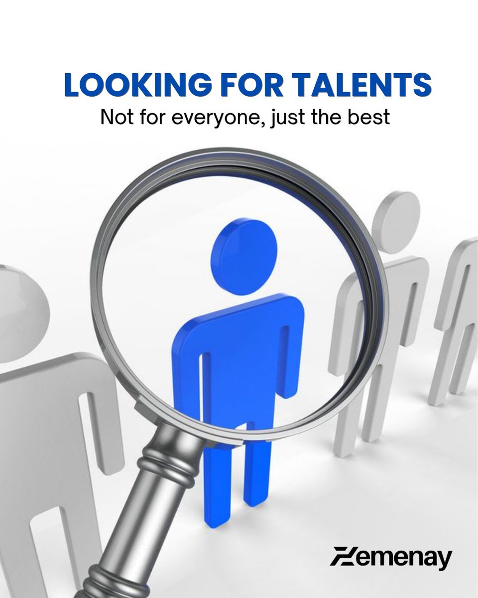 Zemenaytech's tweet photo. We're hiring! 🚀

Looking for passionate, driven, and talented individuals to join our growing team.

If you're ready to build, learn, and grow with us, we'd love to connect! https://t.co/Ca09lGsWyv