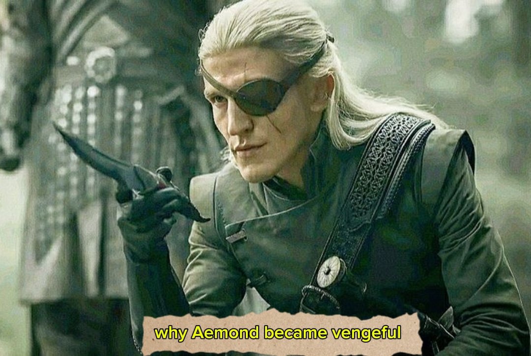 finzyy22's tweet photo. The boy they called “Aemond the Dragonless” endured endless humiliation… until one fateful night at Driftmark changed everything.

He became one of the most feared dragonriders in Westeros. 🔥

What do you think — was it worth the eye? 👁️ https://t.co/7f9U6jXPqC