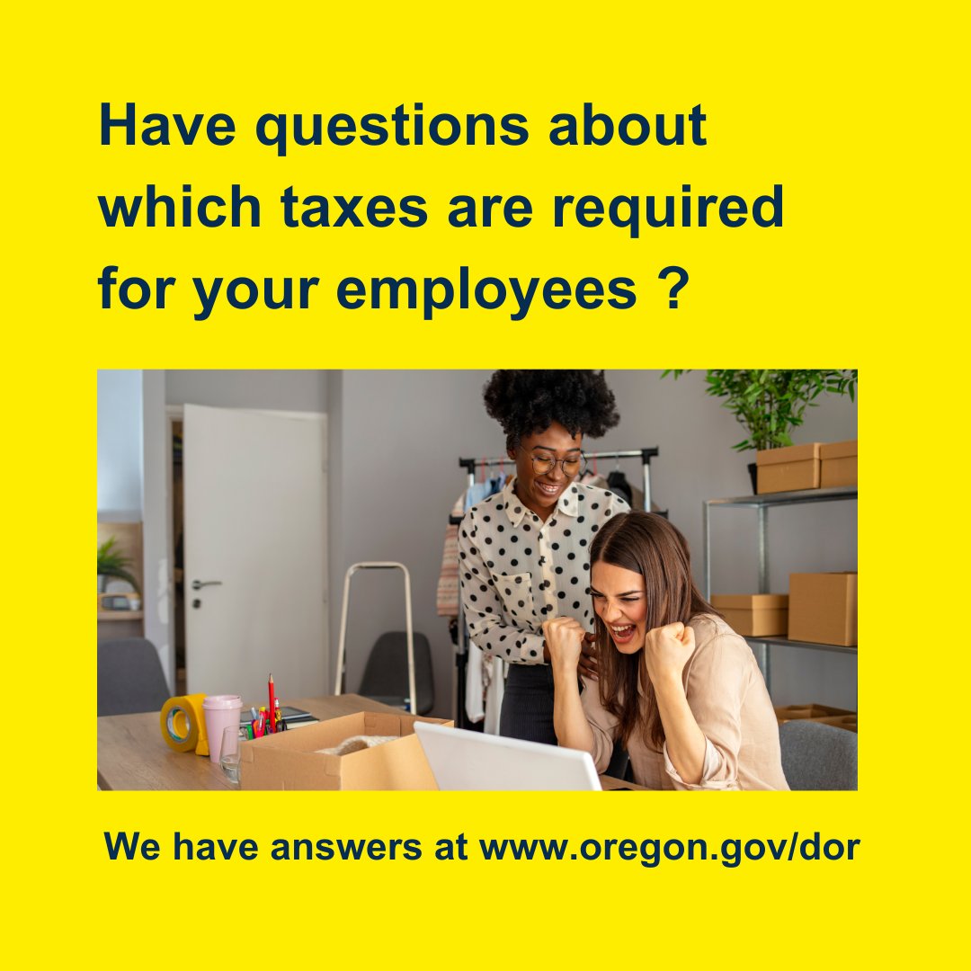 ORrevenue's tweet photo. Are you thinking about starting your own business. Oregon offers resources for new business owners at https://t.co/4QLiJOnN1x. And @ORRevenue can tell you about the responsibilities of employing workers at https://t.co/ZMe1fdbv5T. https://t.co/TFep7qLWoU