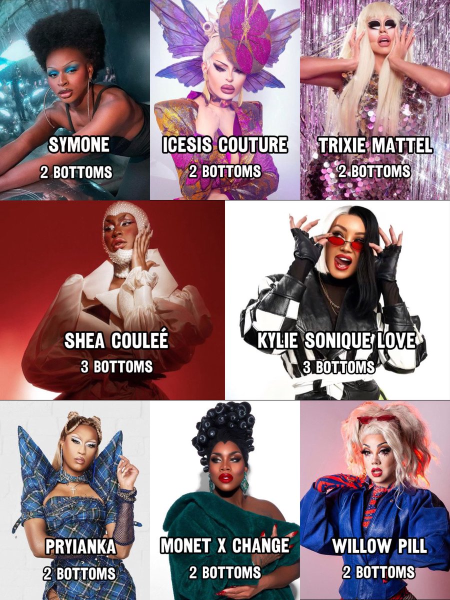 joelxver's tweet photo. Winners with the Most Bottoms

#DragRace https://t.co/Wu2TWoYdWc