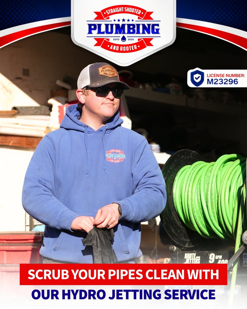 SSPRtexas's tweet photo. Blast away grease and roots for totally clean pipes. Contact us to learn more about our hydro jetting service! 📞 (214) 846-0548

Texas Plumbing License: M23296

#StraightShooterPlumbingAndRooter #HydroJetting #DrainCleaning #PlumbingTech #CleanPipes https://t.co/ftPTYo3F0p