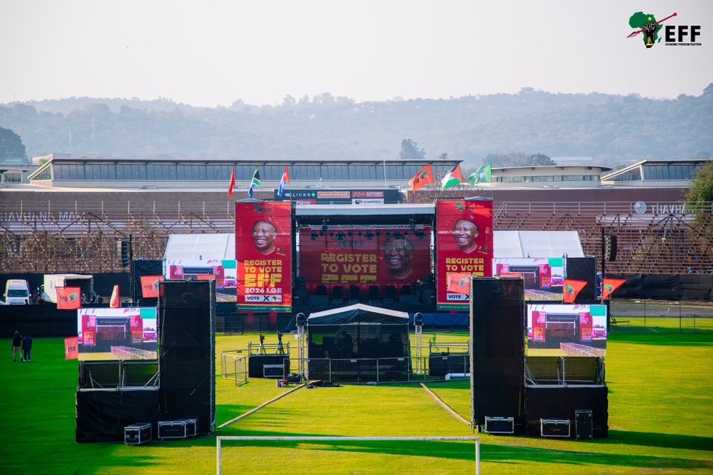 SixoGcilishe's tweet photo. The obsession that the ANC has, always trying to compete with the EFF?

Look how embarrassing this is! https://t.co/nNLnmX8XZb