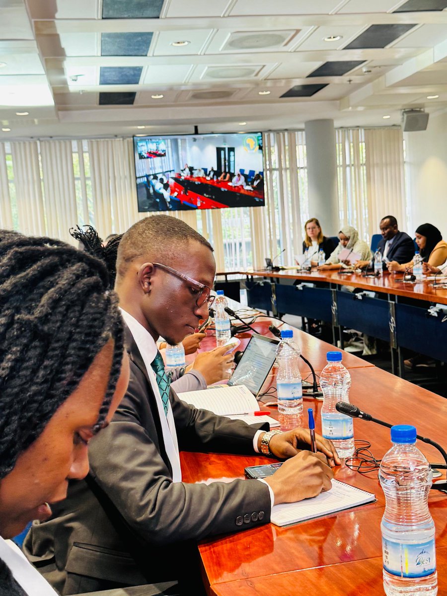 BasalirwaJB's tweet photo. Earlier today, during day 2 of our WYDE Regional Alumni Exchange in Addis Ababa, together with other alumni from all East Africa Democracy Academies, we had a fruitful High-Level Dialogue on Youth Political Participation & Agenda 2063 with the Political Youth Peace and Security (YPS) Department of the African Union Commission - where we introduced our Regional Roadmap on East Africa Youth in Politics (2026-2030) to their team of representatives who also shared with us a number of frameworks and interventions being worked on by the African Union Commission, and we look forward to productive collaboration with the commission through the various entry points they discussed with our team.

Many thanks to the Netherlands Institute for Multiparty Democracy - Ethiopia team for making this happen. Onwards and upwards 🎊 🥂

For God and My Country 🇺🇬🙏