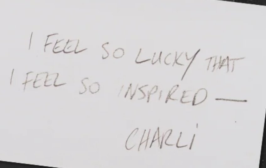 sheepymiyuu's tweet photo. Charli - ty for the best birthday gift ever 🩵 hope I can show you my tattoo at the pop-up today #charlixcx https://t.co/IHICov2AxX