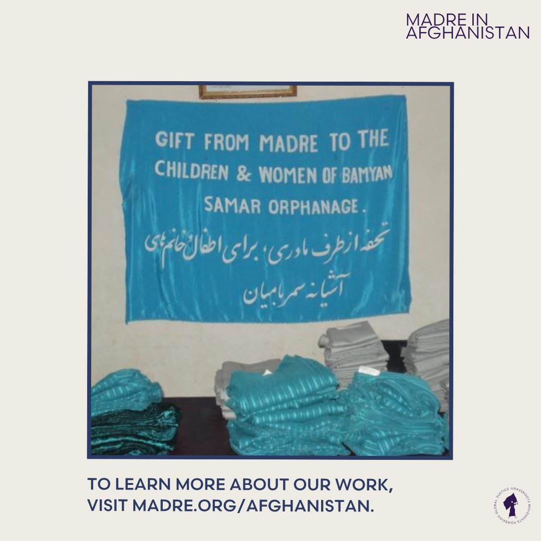 MADREspeaks's tweet photo. Continuing a long-standing commitment, MADRE works alongside grassroots organizers to safely amplify Afghan voices and to advance the rights and safety of women, girls, LGBTQIA+ communities, and those most at risk under Taliban rule.
Learn more: https://t.co/kqPsJUdDn2. https://t.co/g31MDfUels