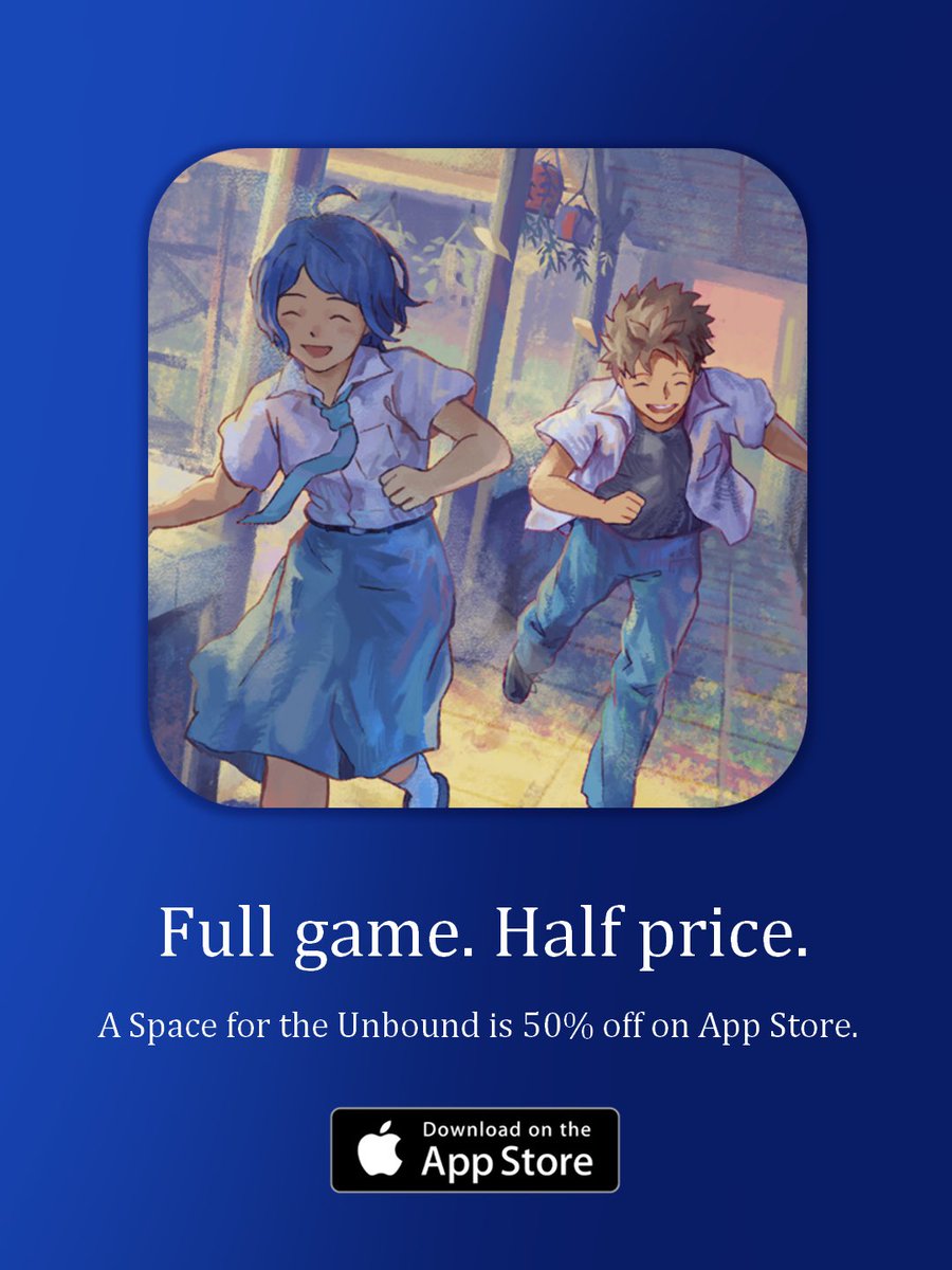 ASFTUgame's tweet photo. Play A Space for the Unbound on-the-go, feel the joy of life anywhere, anytime 💙 

Discount lasts until 29 July 2026 🌞 https://t.co/oNmISk8TUM