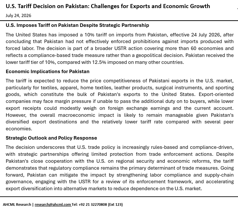 TradeFlowCharts's tweet photo. U.S. Tariff Decision on #Pakistan: 

Challenges for Exports and Economic Growth https://t.co/TfISIEyh2Y