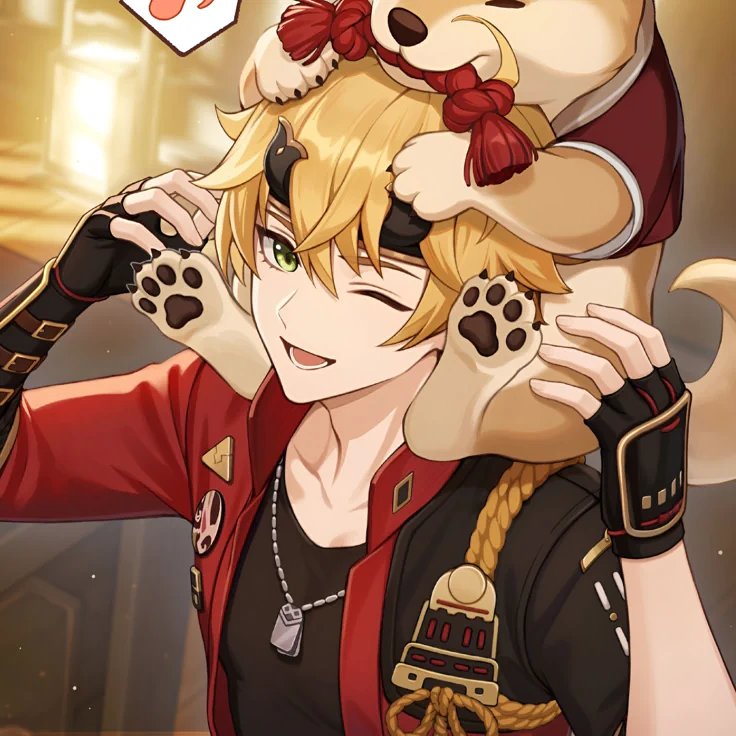 PopTeyvat_'s tweet photo. The head of the Kamisato Clan, Kamisato Ayato, has been spotted being spoonfed by his housemaid Thoma at a local restaurant. https://t.co/ybRM6HVwag