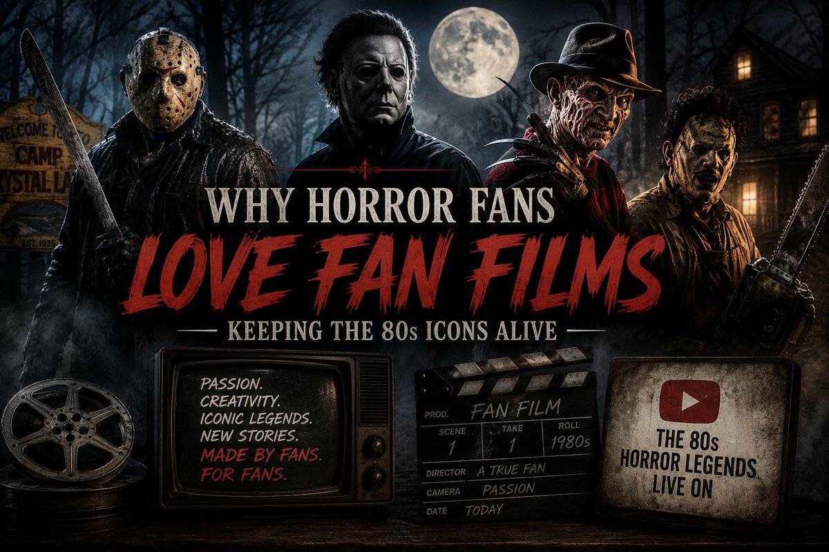 FSOCross's tweet photo. What makes horror icons immortal?

Not just the movies...
The fans.
https://t.co/muxZ37FfQr

#Horror #HorrorMovies #FanFilms #JasonVoorhees #MichaelMyers #FreddyKrueger #Leatherface #80sHorror #HorrorCommunity #YouTube #IndieFilm #Slasher #MovieTwitter #FilmTwitter https://t.co/YWGEU5ScEU