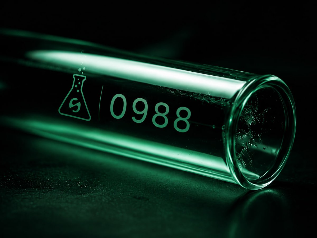 printlabdotfun's tweet photo. In every laboratory, every experiment gets a unique mark.

In Print Lab, that mark is ~0988.

Every token deployed through https://t.co/fNrmxIQKVc ends with 0988.

It's more than numbers.
It's proof it was printed in the lab. 🧪 https://t.co/uOJQnONMVn