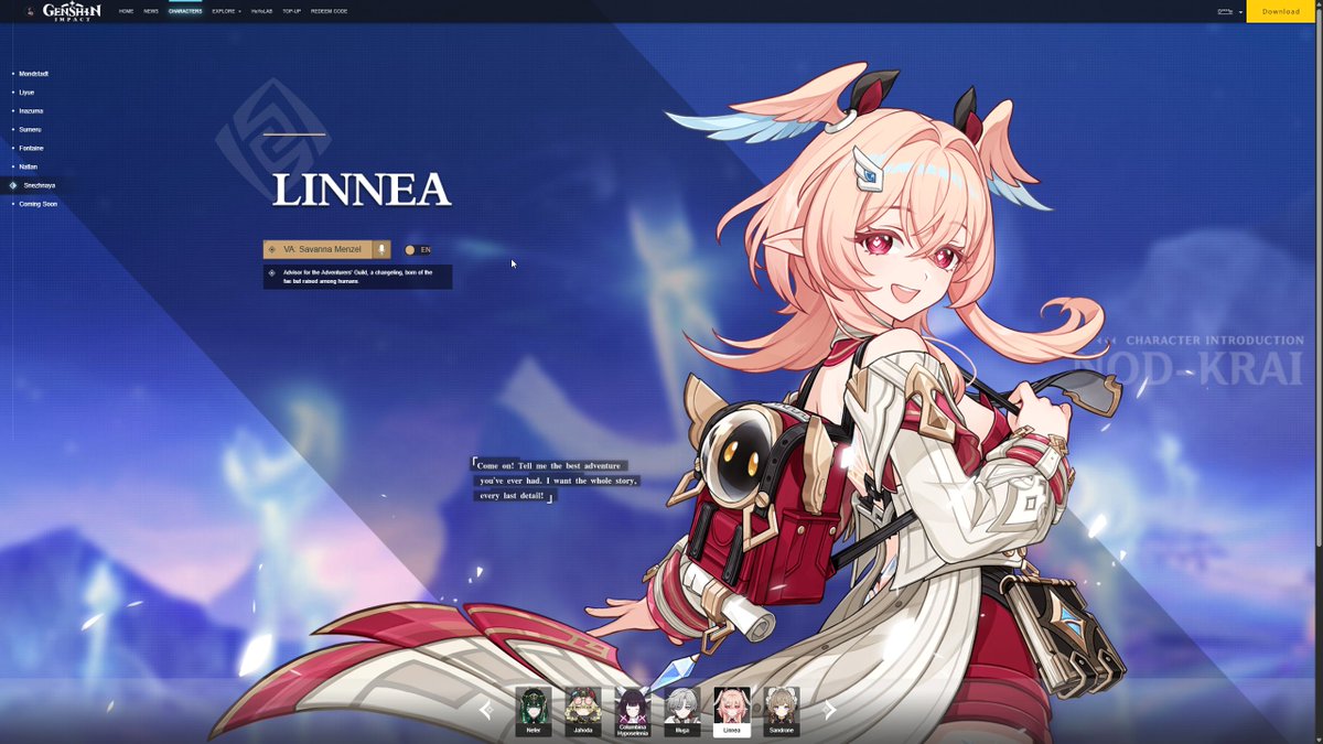 AshitakaWawan's tweet photo. Linnea character preview in 2K display, page zoomed out to 67%.
Feels breathtaking since we have more spaces for each design elements.
Try it out using desktop web browser: https://t.co/mJ2yLdh2EX
#Linnea #GenshinImpact https://t.co/soiug4FVGH