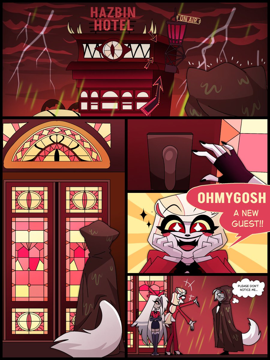 artsofkaye's tweet photo. Hazbin Hotel: Temptation's Welcome 
Part 1/?

Commission I did for Eric Welch 🔥🌇
#hazbin #hazbinhotel #charliemorningstar #vaggie #commission https://t.co/Cvu4CeY9nZ