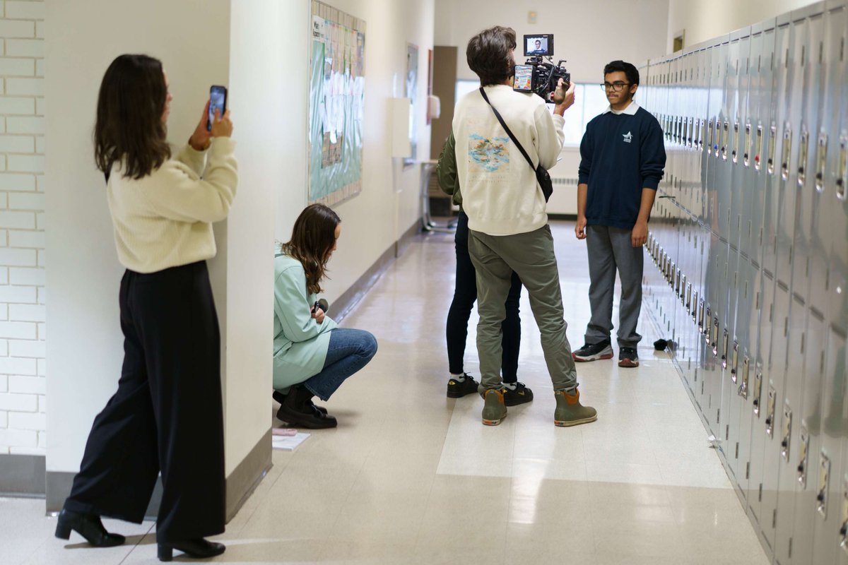 AKFCanada's tweet photo. ...and ACTION! 

Over the past few months, we've been documenting the efforts of youth leaders and global citizenship educators from across Canada. 

Keep an eye out for our conversations with these inspiring leaders, coming soon to a screen near you!

🍁 Supported by @CanadaDev https://t.co/9jNezN2mXx