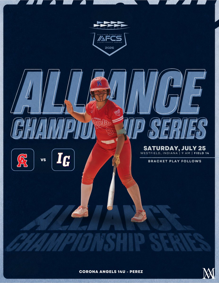 GodinaMadi0930's tweet photo. ON THE ROAD TO ALLIANCE 🚨

📍 Westfield, Indiana
🗓️ Saturday, July 25
⏰ 9:00 AM
📍 Field 14
🆚 Impact Gold Nationals 

#caallday #alliancefastpitch #alliancefastpitchchampionshipseries #coronaangelscoleman #classof2030 @TexasCoachWhite https://t.co/GuP5SClSwD