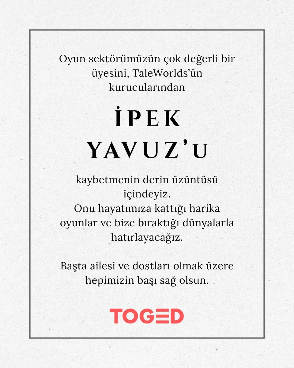 TOGED tweet media