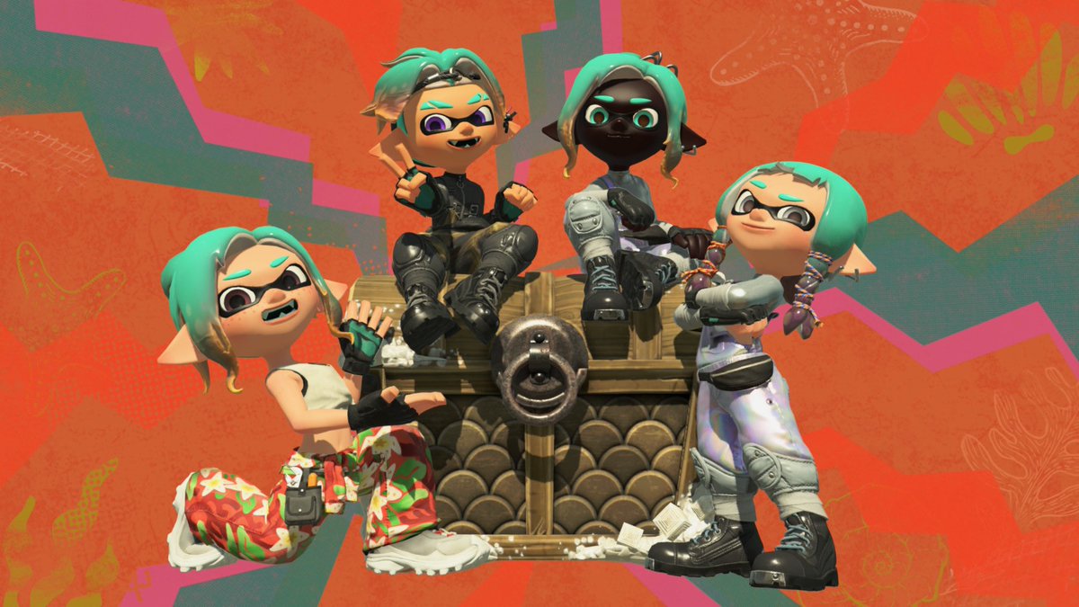 jade_Splatoon's tweet photo. レイダースおつ！これは感じてるマンタ https://t.co/kmK7TxTz1E