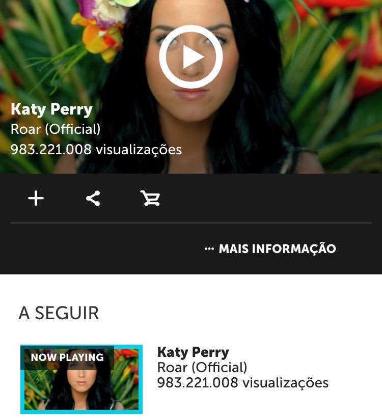 doingalrite's tweet photo. Come on KatyCats… VEVO NOW!!! 🐯#roarto1billion #MTVAwardsStar Katy Perry https://t.co/uX1UIfnGkI