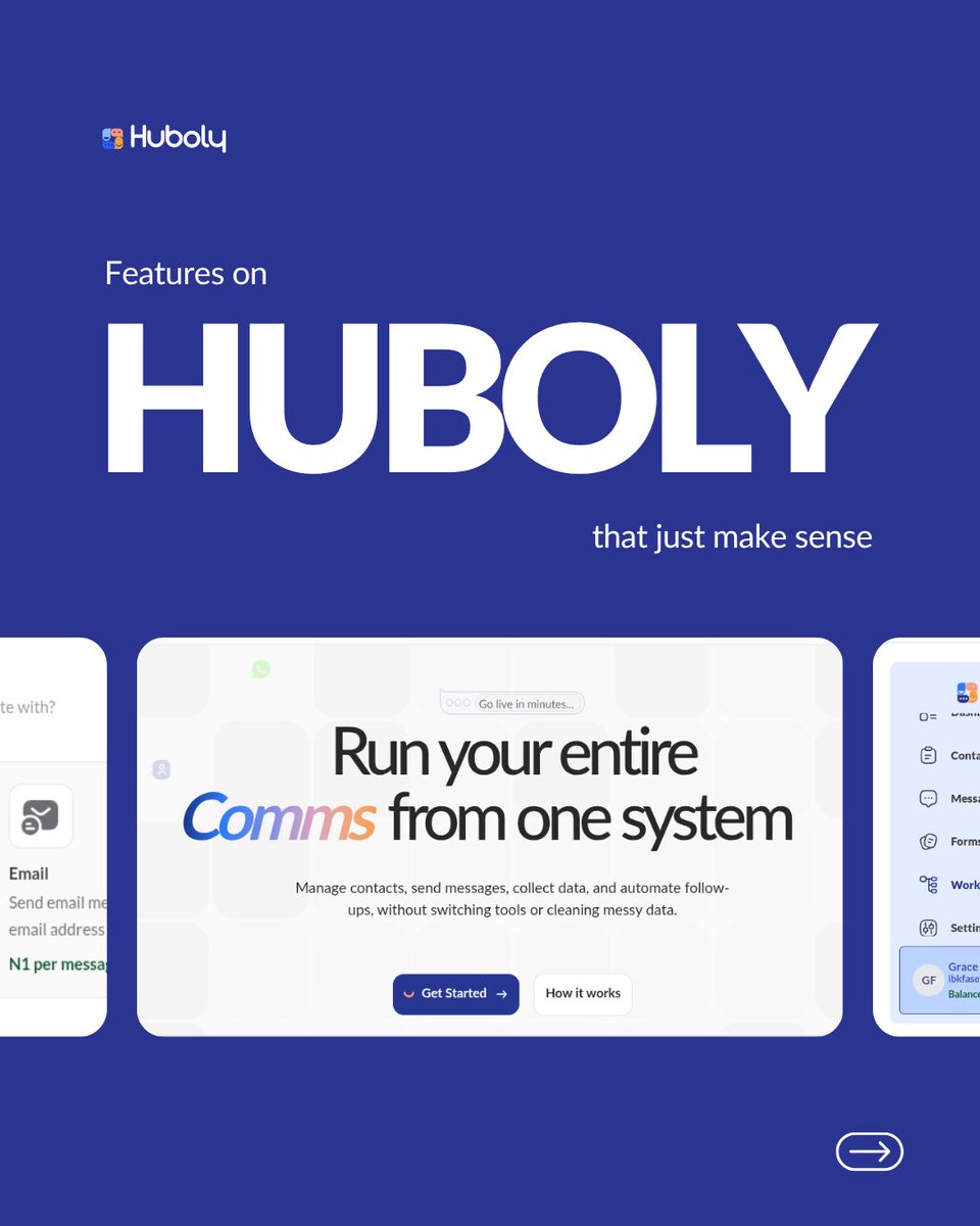HubolyHQ's tweet photo. Ever wished your comms tools just... worked together?
Meet Huboly, a platform where you can run your entire comms from one system. 
#bulksms #bulkemail #emailmarketing #smsmarketing #huboly https://t.co/lSm1cZZxsC