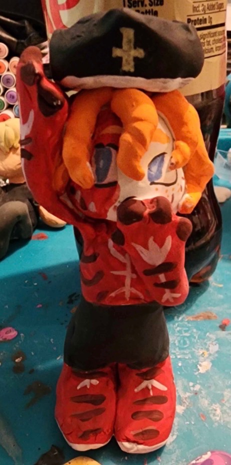 merridewing's tweet photo. I commission this clay figure from someone and they just finished 🥹🥹🥹🥹 WELL, I'M GONNA CRY FROM THE CUTENESS 😭 https://t.co/3rxJX2OXuG