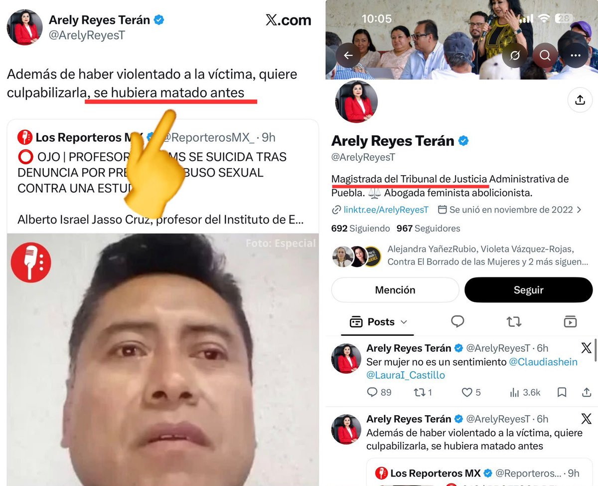 40Wiggum's tweet photo. @ArelyReyesT @LauraI_Castillo Que tan hija de puta tienes que ser pinche momia de quinta... Y pe sar que estás mamando del dinero del pueblo para hacer tus pe dejadas.... No vales verga infeliz... https://t.co/6aYVwNflZu