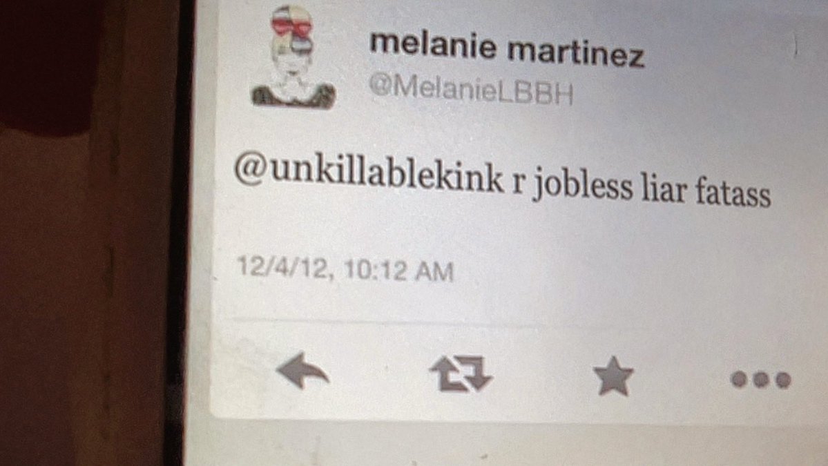 hadesfaeriee's tweet photo. @unkillablekink @HadesGirlss You’re using an ai tacky website to claim that tweet is legit so this one should be legit too, look  how far you’ve taken this lie just bc you want to force Melanie into being racist. That’s so fucked up. https://t.co/IvwlFTiQXX