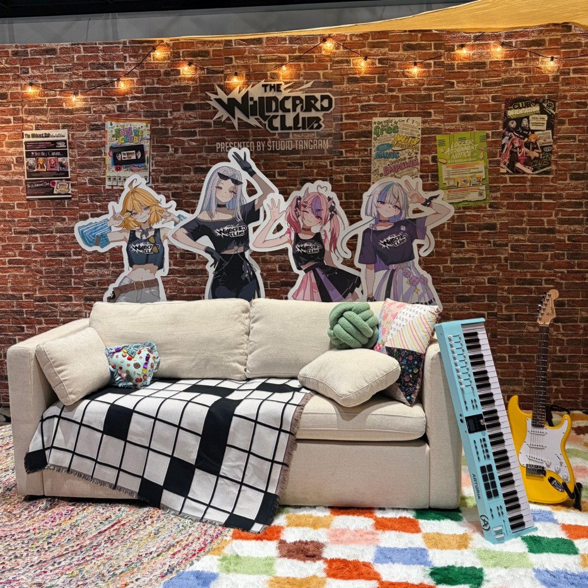 OffKaiExpo's tweet photo. They're all set for new members! 
The Wildcard Club's clubhouse is ready to welcome you.

📍 Stop by Booth 201 in the Exhibitor Hall during #OffKaiGen5! https://t.co/xdb98lvOen