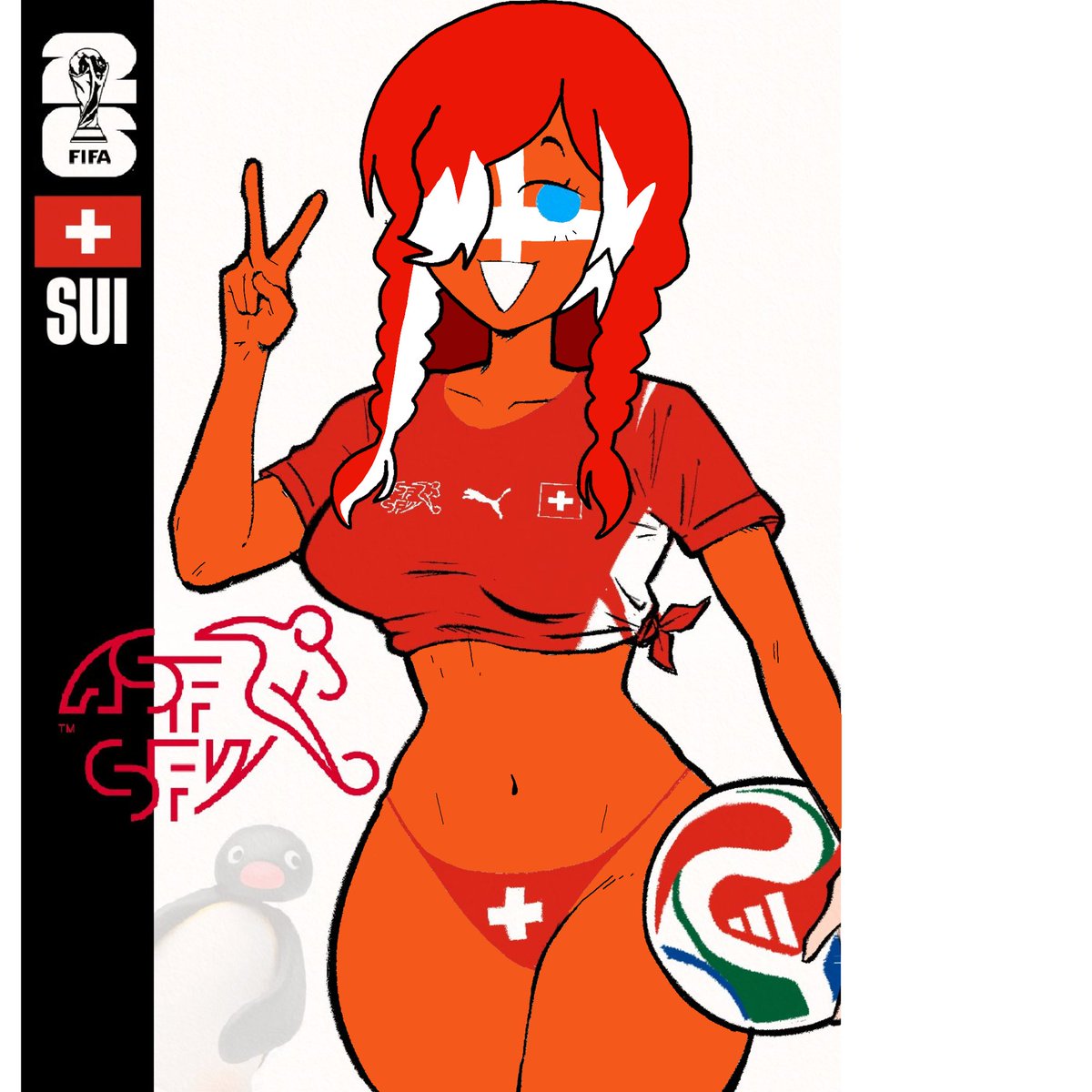 Mrcheese547's tweet photo. If @ATOMIKSAICO world cup girls are countryhuman #sexy #nsfw #countryhuman part 4 

Colombia, Egypt, Switzerland https://t.co/Q6vWtQBbW5