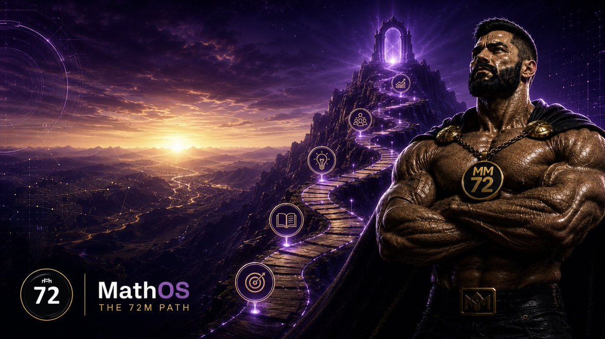MM72token's tweet photo. 🧭 MM72 MISSION PROGRESS
Mission 1/72 · GENESIS
Lifecycle: Active — Available
Reward Unlock: Locked

Follow the Path → https://t.co/pQj4LqGPMg

#MM72 #MathOS
$MM72 https://t.co/Lc1jGvogCi