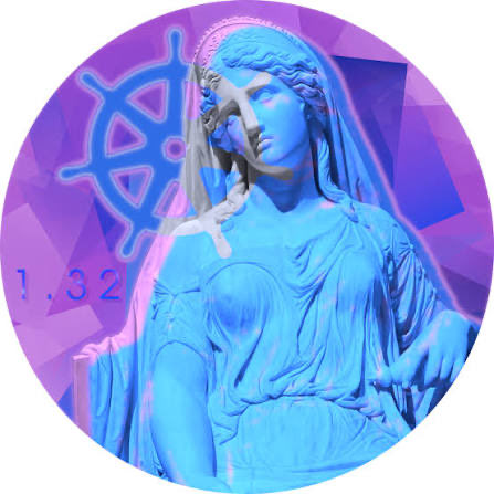 fredericomunoz's tweet photo. Anne Hathaway notwithstanding, and without false modesty, my Kubernetes 1.32 logo remains the best recent Penelope depiction so far. https://t.co/ikltnKBBTh