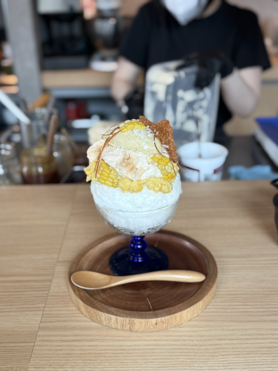 59115911_'s tweet photo. chap 恵比寿🌽

もろこしegg
かぼもろこし(塩ミルク変更)
ブラックポタージュ https://t.co/RsHjeY66Db